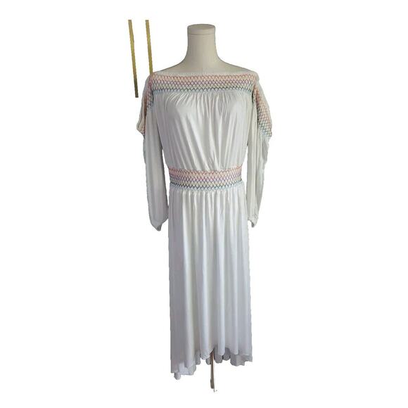 Swimsuits for All NWT Women’s Elle Off the Shoulder Dress Cover Up Sz 18-20 - Picture 4 of 9